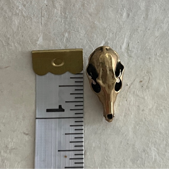 Bronze wolf skull pendant - Picture 6 of 6